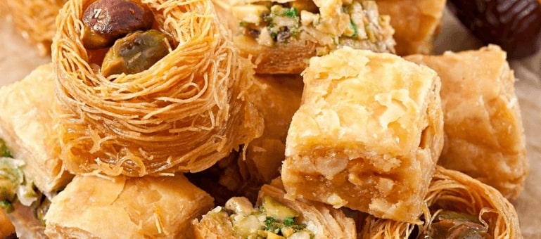 different-variations-of-the-baklava