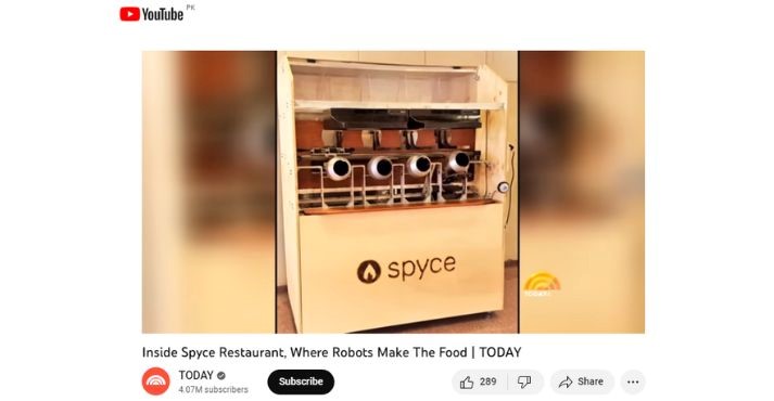 Spyce Restaurant kitchen automation