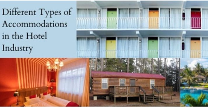 types of accomodations in hotel industry