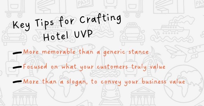 tips for creating hotel uvp