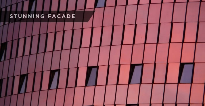 Stunning Facade of a hotel