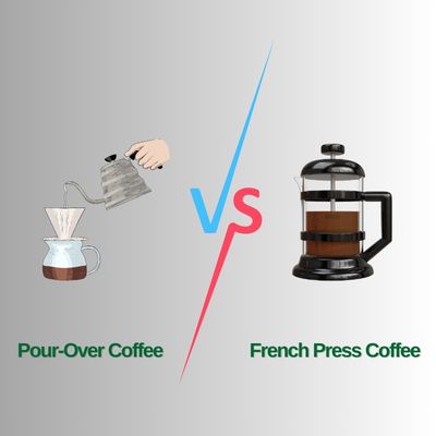 Pour Over vs. French Press Coffee Brewing